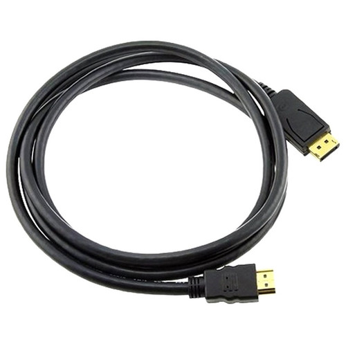 8ware DisplayPort DP to HDMI Cable 2m - 20 pins Male to 19 pins Male Gold plated RoHS 8ware DisplayPort DP to HDMI Cable 2m - 20 pins Male to 19 pins Male Gold plated RoHS