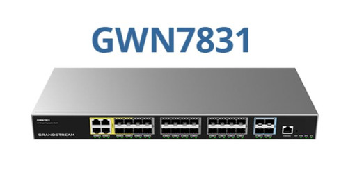 Grandstream IPG-GWN7831 Layer 3 aggregation managed switch, Suit For medium-to-large enterprises to build scalable Grandstream IPG-GWN7831 Layer 3 aggregation managed switch, Suit For medium-to-large enterprises to build scalable