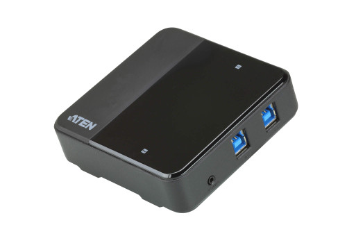 Aten Peripheral Switch 2x4 USB 3.1 Gen1, 2x PC, 4x USB 3.1 Gen1 Ports, Remote Port Selector, Plug and Play Aten Peripheral Switch 2x4 USB 3.1 Gen1, 2x PC, 4x USB 3.1 Gen1 Ports, Remote Port Selector, Plug and Play