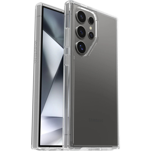 OtterBox Symmetry Clear Samsung Galaxy S24 Ultra 5G (6.8') Case Clear - (77-94608),DROP+ 3X Military Standard, Raised Edges, Ultra-Sleek Design