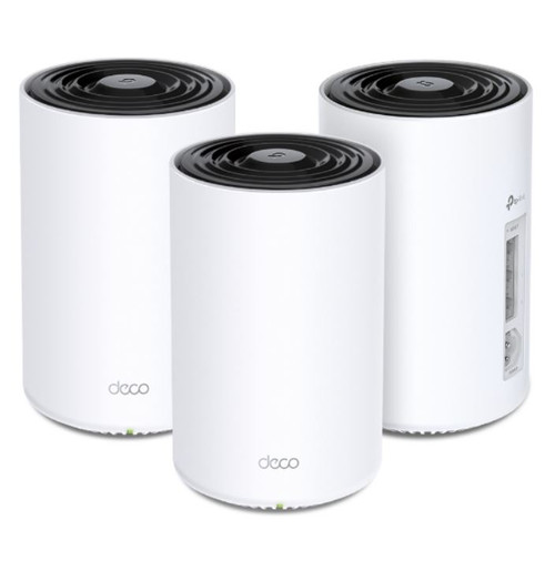 TP-Link Deco PX50(3-pack)  AX3000 + G1500 Whole Home Powerline Mesh WiFi 6 System, 3-pack