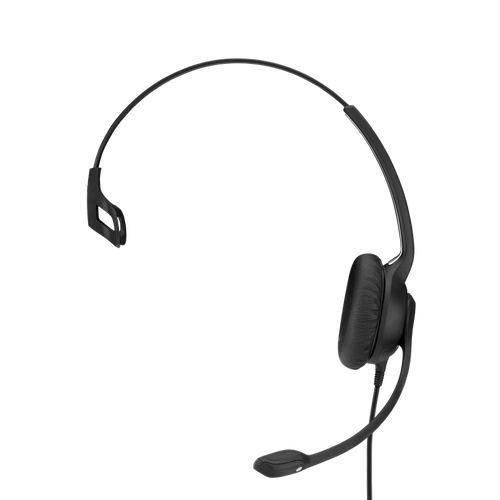 EPOS | Sennheiser SC230 Wide Band Monaural headset with Noise Cancelling mic - high impedance for standard phones, Easy D  -  Requires Easy Disconnect