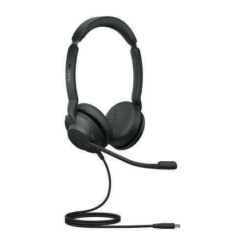 Jabra Evolve2 30 SE Wired USB-C UC Stereo Headset, Lightweight & Durable, Noise Isolating Ear Cushions, Clear Calls, 2Yr Warranty
