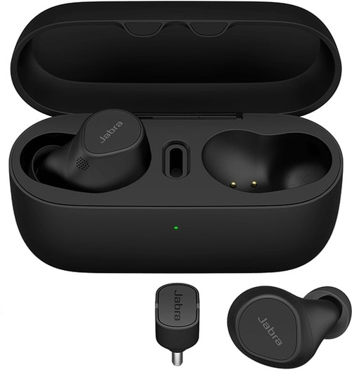 Jabra, Evolve2, Buds, UC, USB-A, Active Noise-Cancellation (ANC)