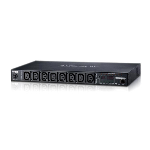 Aten 8-Port 10A Eco Power Distribution Unit with Port Monitor - PDU over IP, 1RU Rack Mount Design, Control and Monitor Power Status (PE8108G) Aten 8-Port 10A Eco Power Distribution Unit with Port Monitor - PDU over IP, 1RU Rack Mount Design, Control and Monitor Power Status (PE8108G)