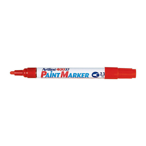 Artline 400 Paint Marker Red Box of 12