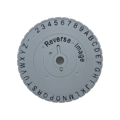 DYMO Rhino M111 Replacement Reverse Character Wheel