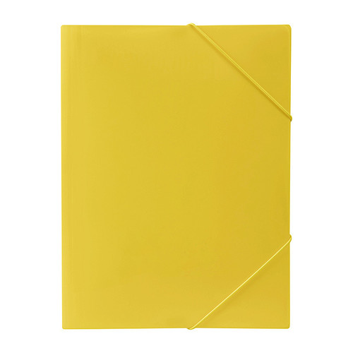 Marbig Document File With Elastic Yellow