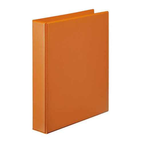 Marbig Insert Binder Clearview A4 2D Ring 25mm Orange