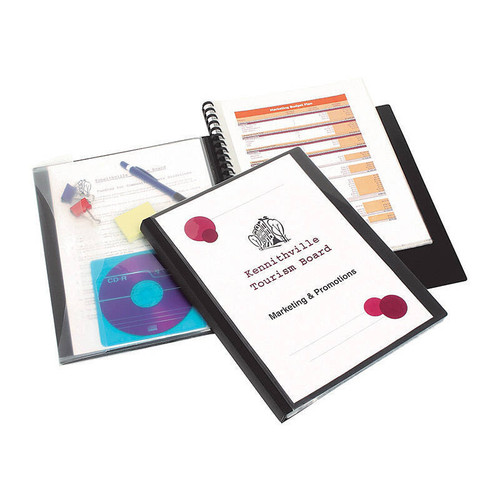 MarbigPro Display Book Refills A4 Clearview Black