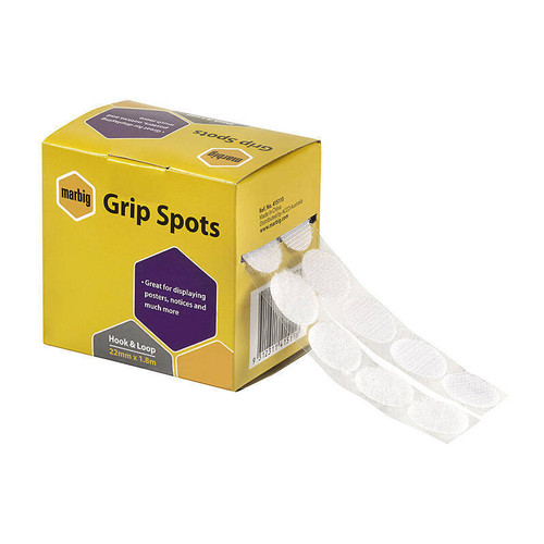 Marbig Grip Spots Hook & Loop