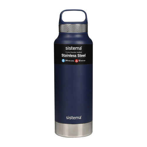 Sistema 1L Stainless Steel Bottle Asst