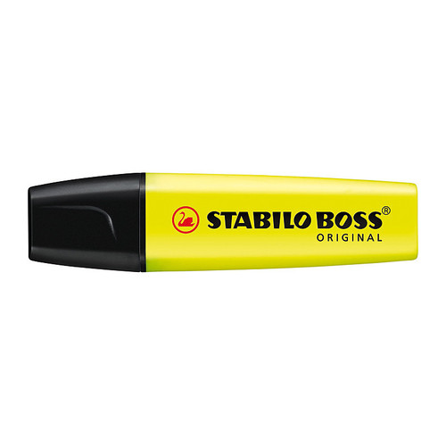 Stabilo Boss Highlighter Yellow Box of 10
