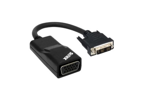 (LS) Sunix DVI-D to VGA Adapter; compliant with VESA VSIS version 1, Rev.2; Output resolutions up to 1920x1200; HDTV resolutions up to 1080p (LS) Sunix DVI-D to VGA Adapter; compliant with VESA VSIS version 1, Rev.2; Output resolutions up to 1920x1200; HDTV resolutions up to 1080p