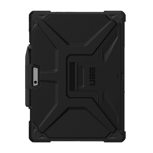 UAG Metropolis Microsoft Surface Pro 9 Case - Black (324013114040),DROP+ Military Standard,Armored Shell,Tactical Grip,Built-in Kickstand