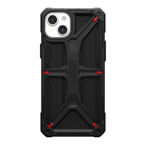 UAG Monarch Kevlar Apple iPhone 15 Plus (6.7') Case - Kevlar Black (114309113940), 20 ft. Drop Protection (6M),5 Layers of Protection,Tactical Grip