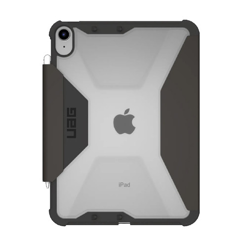 UAG Plyo Folio Apple iPad 10.9' (10th Gen, 2022) Case - Black/Ice (123392114043), DROP+ Military Standard, Doubles as a stand, Drop protection