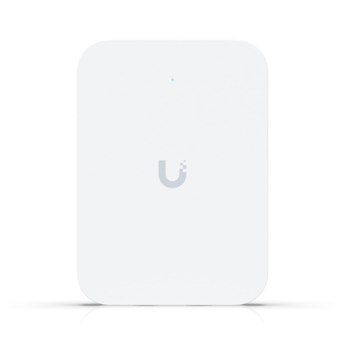 Ubiquiti U7 In-Wall, Wall-mounted WiFi‎ 7 AP,4 Spatial Streams,Integrated 2.5 GbE PoE Switch, For Hospitality,115 m² Coverage, PoE/PoE+ Power,2Yr Warr
