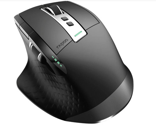 RAPOO MT750PLUS Multi-Mode Wireless Ergonomic Mouse - 800-4000 DPI Sensor Bluetooth 5.0 and 2.4 GHz RAPOO MT750PLUS Multi-Mode Wireless Ergonomic Mouse - 800-4000 DPI Sensor Bluetooth 5.0 and 2.4 GHz