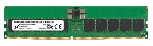 Micron 32GB (1x32GB) DDR5 RDIMM 4800MHz CL40 2Rx8 ECC Registered Server Data Center Memory 3yr wty Micron 32GB (1x32GB) DDR5 RDIMM 4800MHz CL40 2Rx8 ECC Registered Server Data Center Memory 3yr wty