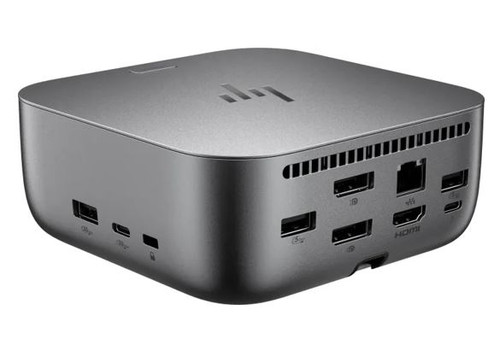 HP Dock G6 Thunderbolt 4 Docking Station - 100W Power Delivery 3xDisplays 2xDP 1xHDMI 3xUSB-A 2xUSB-C 1xTB4 2.5GbE RJ45 for HP Notebook PC