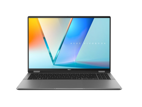 ASUS Vivobook 16 Flip 16' INTEL CORE ULTRA 7 258V 3K (2880 x 1800) OLED 16:10 aspect ratio LPDDR5X 32GB 1TB PCIEG4 Matte Grey Win11 Pro Notebook ASUS Vivobook 16 Flip 16' INTEL CORE ULTRA 7 258V 3K (2880 x 1800) OLED 16:10 aspect ratio LPDDR5X 32GB 1TB PCIEG4 Matte Grey Win11 Pro Notebook