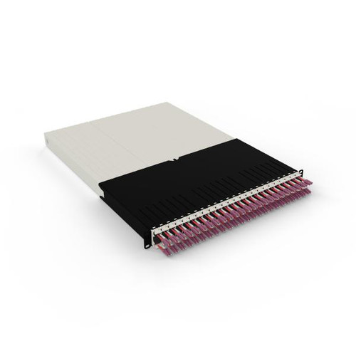 Patchbox.One 30RU OM4 LC-LC Fiber Optic Cable Management System, Includes 24x 30RU OM4 LC-LC Casettes, 3x Patchcatch Pairs &amp; 1x Mounting Rail Pair