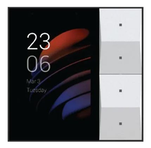 AKUBELA LINUX BASED CENTER PANEL WITH SCREEN AND 2-GANG SWITCH EU STANDARD 240V