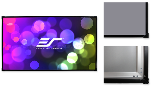 120 FIXED FRAME 169 PROJECTOR SCREEN CINEWHITE SABLE FRAME B2 120 FIXED FRAME 169 PROJECTOR SCREEN CINEWHITE SABLE FRAME B2