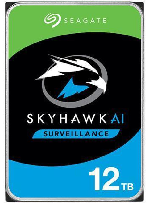 SEAGATE SKYHAWK 12TB AI SURVEILLANCE 550TB/YR 256MB CACHE 3YRS WARRANTY SEAGATE SKYHAWK 12TB AI SURVEILLANCE 550TB/YR 256MB CACHE 3YRS WARRANTY