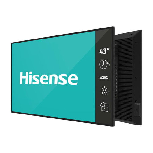 HISENSE 43GM50D 43 UHD DIGITAL SIGNAGE 500NIT 18 X 7 ANDROID 11 PANEL HISENSE 43GM50D 43 UHD DIGITAL SIGNAGE 500NIT 18 X 7 ANDROID 11 PANEL