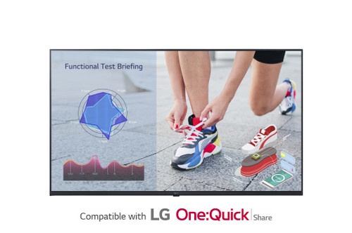 LG 55 55UL3J 4K ADS 400NITS 1MIL1 DYNAMIC CR WEBOS 6.0 DIGITAL SIGNAGE PANELS