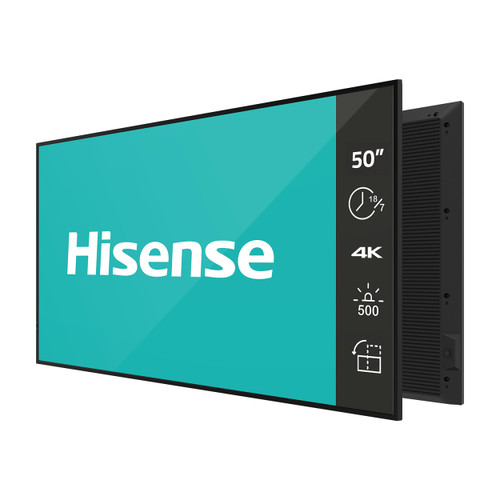 HISENSE 50GM50D 50 UHD DIGITAL SIGNAGE 500NIT 18 X 7 ANDROID 11 PANEL HISENSE 50GM50D 50 UHD DIGITAL SIGNAGE 500NIT 18 X 7 ANDROID 11 PANEL