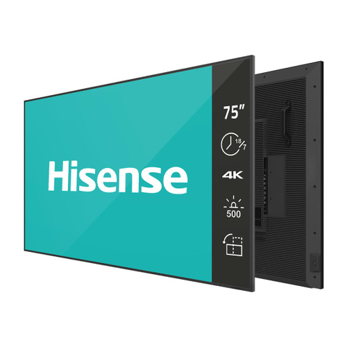 HISENSE 75GM50D 75 UHD DIGITAL SIGNAGE 500NIT 18 X 7 ANDROID 11 PANEL HISENSE 75GM50D 75 UHD DIGITAL SIGNAGE 500NIT 18 X 7 ANDROID 11 PANEL