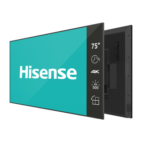 HISENSE 75DM66D 75 UHD DIGITAL SIGNAGE 500NIT 24 X 7 ANDROID 11 PANEL HISENSE 75DM66D 75 UHD DIGITAL SIGNAGE 500NIT 24 X 7 ANDROID 11 PANEL
