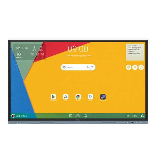 BENQ 65 RM6504 4K UHD 450 NITS 12001 CONTRAST ANDROID 13 - WIFI OPTIONAL BENQ 65 RM6504 4K UHD 450 NITS 12001 CONTRAST ANDROID 13 - WIFI OPTIONAL