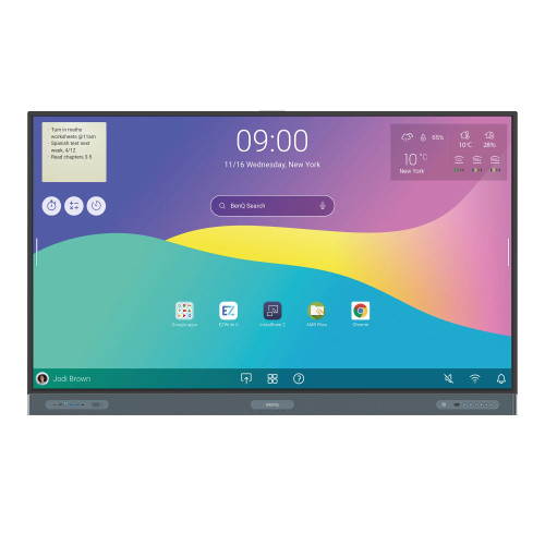 BENQ 65 RP6504 4K UHD 450NITS 12001 CONTRAST ANDROID 13 WITH WIFI DONGLE - 5YRS WTY BENQ 65 RP6504 4K UHD 450NITS 12001 CONTRAST ANDROID 13 WITH WIFI DONGLE - 5YRS WTY