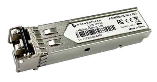 SFP FIBER MODULE - MULTI-MODE 850NM 550-METER 1.25GBPS SFP FIBER MODULE - MULTI-MODE 850NM 550-METER 1.25GBPS