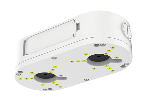 IVSEC SMALL JUNCTION BOX PASSIVE POE SPLITTER FOR DUAL CAMERAS. USE WITH IV2491/82X