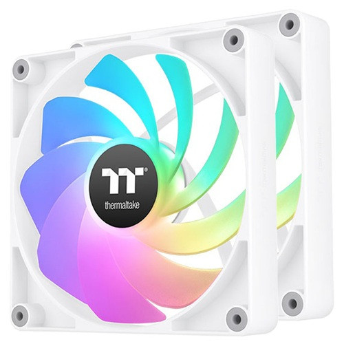 Thermaltake CL-F176-PL14SW-A, CT140 Reverse ARGB Sync PC Cooling Fan, Fan Size: 140mm, PWM, Airflow: 94.95CFM, Noise: 32.8dBA, Pack of 2, White, 2 Year Warranty Thermaltake CL-F176-PL14SW-A, CT140 Reverse ARGB Sync PC Cooling Fan, Fan Size: 140mm, PWM, Airflow: 94.95CFM, Noise: 32.8dBA, Pack of 2, White, 2 Year Warranty