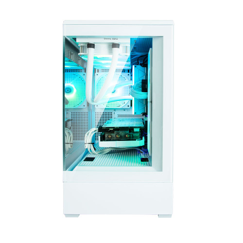 Zalman P30 WHITE, Mini-Tower, Tempered Glass, Drive Bays: 1x3.5"/2.5", 1x2.5", Expansion Slot: 5, Motherboard Support: mATX/Mini-ITX, Pre-Installed Fan: 3x120mm, ARGB, White, 1 Year Warranty Zalman P30 WHITE, Mini-Tower, Tempered Glass, Drive Bays: 1x3.5"/2.5", 1x2.5", Expansion Slot: 5, Motherboard Support: mATX/Mini-ITX, Pre-Installed Fan: 3x120mm, ARGB, White, 1 Year Warranty