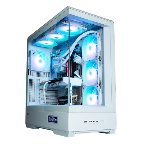 Zalman P50 DS White, Mid-Tower, Tempered Glass, Drive Bays: 3x Combo(3.5" Or 2.5"), 2x 2.5", Expansion Slot: 7, Motherboard Support: Mini-ITX / mATX / ATX, Pre-Installed Fan: 4x120mm ARGB, 1 Year Warranty Zalman P50 DS White, Mid-Tower, Tempered Glass, Drive Bays: 3x Combo(3.5" Or 2.5"), 2x 2.5", Expansion Slot: 7, Motherboard Support: Mini-ITX / mATX / ATX, Pre-Installed Fan: 4x120mm ARGB, 1 Year Warranty