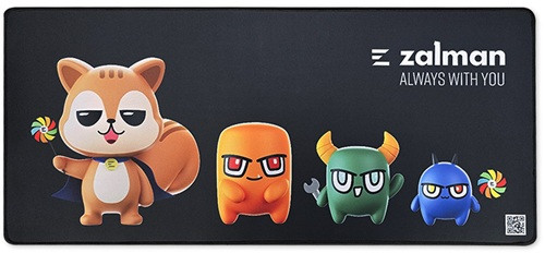 Zalman GP3 B, Mouse Mat, Large, 1 Year Warranty