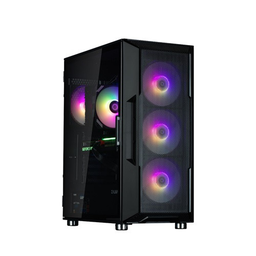 Zalman i3 NEO ARGB Black, Mid Tower, Tempered Glass, Drive Bays: 2x Combo (3.5" or 2.5"), 3x 2.5", Expansion Slot: 7, Motherboard Support: ATX / mATX / Mini-ITX, Pre-Installed Fan: 4x 120mm ARGB, 1 Year Warranty Zalman i3 NEO ARGB Black, Mid Tower, Tempered Glass, Drive Bays: 2x Combo (3.5" or 2.5"), 3x 2.5", Expansion Slot: 7, Motherboard Support: ATX / mATX / Mini-ITX, Pre-Installed Fan: 4x 120mm ARGB, 1 Year Warranty