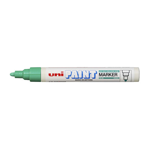 Uni Paint Marker Bullet PX20 Green Box of 12