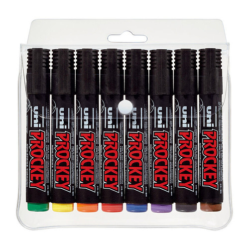 Uni Prockey Permanent Marker Bullet Wlt8 Uni Prockey Permanent Marker Bullet Wlt8