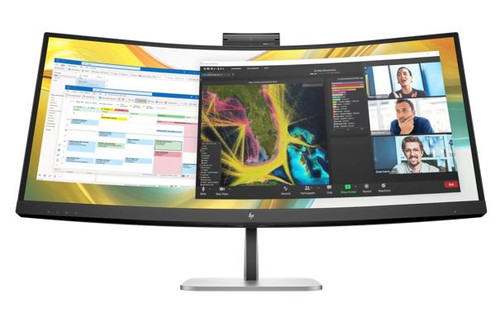 HP Series 5 Pro 34' WQHD 4K CURVED 21:9 3440x1440 100Hz Height Adjust VA LCD Tilt Swivel USB-C DP HDMI Speakers VESA Webcam 3yrs wty HP Series 5 Pro 34' WQHD 4K CURVED 21:9 3440x1440 100Hz Height Adjust VA LCD Tilt Swivel USB-C DP HDMI Speakers VESA Webcam 3yrs wty