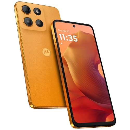 Motorola G15 4G 128GB - Sunrise Orange*AU STOCK*, 6.7', Full HD+, 60Hz, 4GB/128GB, 50MP/8MP, Dual SIM, 5200mAh, 2 Years Warranty