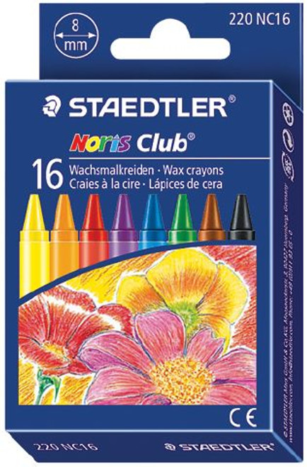 Staedtler Noris Club Crayon 220NC16 Pack 16
