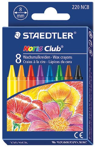Staedtler Noris Club Crayon 220NC8 Pack 8